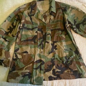 Army fatigue jacket